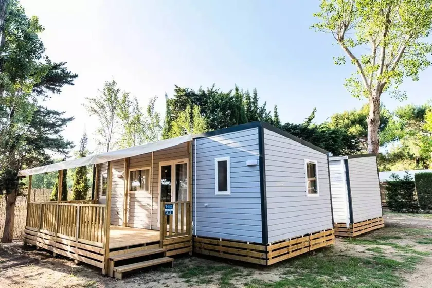 Mobil home avec piscine, terrasse et jardin | Avec animaux admis - Image 1