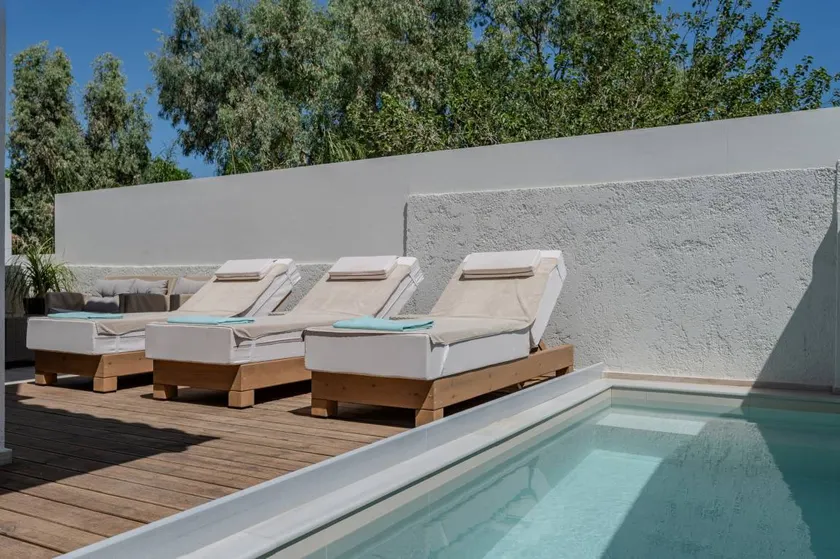 Holiday home with barbecue, terrace & private pool - Image 1