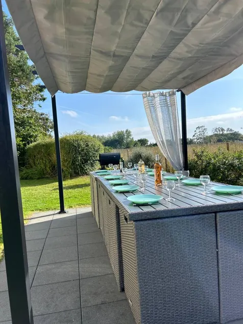 Maison de vacances avec terrasse, barbecue et jardin | Vue jardin - Image 1