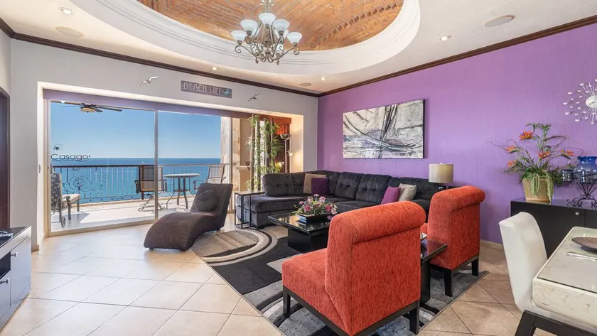 Appartement en copropriété avec barbecue, piscine chauffée et jacuzzi | Vue plage - Image 1