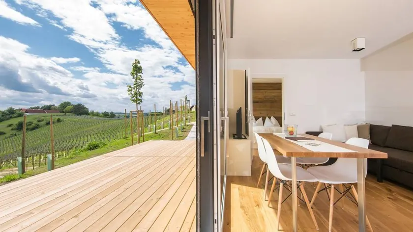 Holiday home with garden, sauna & hot tub - Image 1