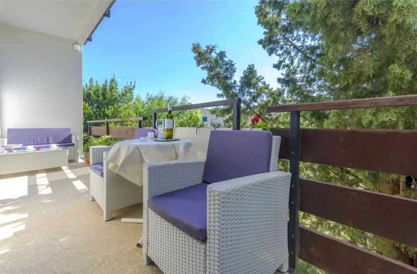 Appartement de vacances avec barbecue | Vue jardin - Image 1