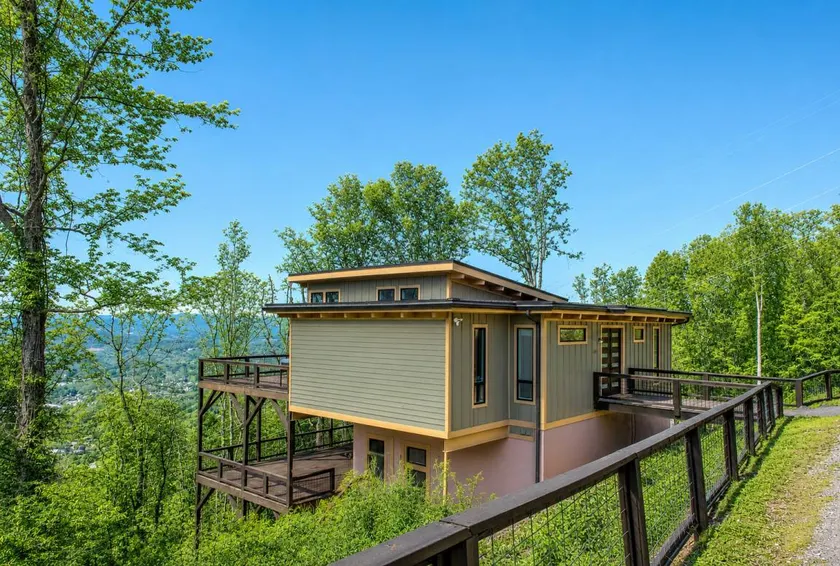 Skyline Ridge Modern New Build with Long Range Blue Ridge Mountain Views in Arden - Image 1