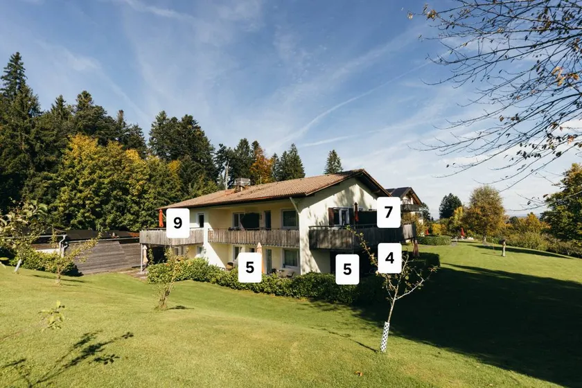 Appartamento con giardino, piscina riscaldata e griglia | Vista panoramica - Image 1