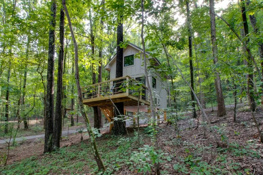 Serene Tree House with Forest Views from the Deck in Alabama - Image 1