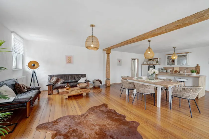 Holiday apartment with BBQ, sauna & garden | Garden view - Image 1