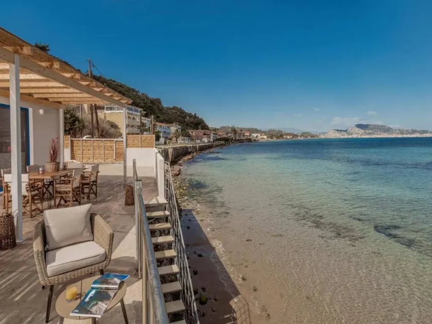 Beach-Front Zakynthos Villa Bleu Beach Villa 3 - Image 1