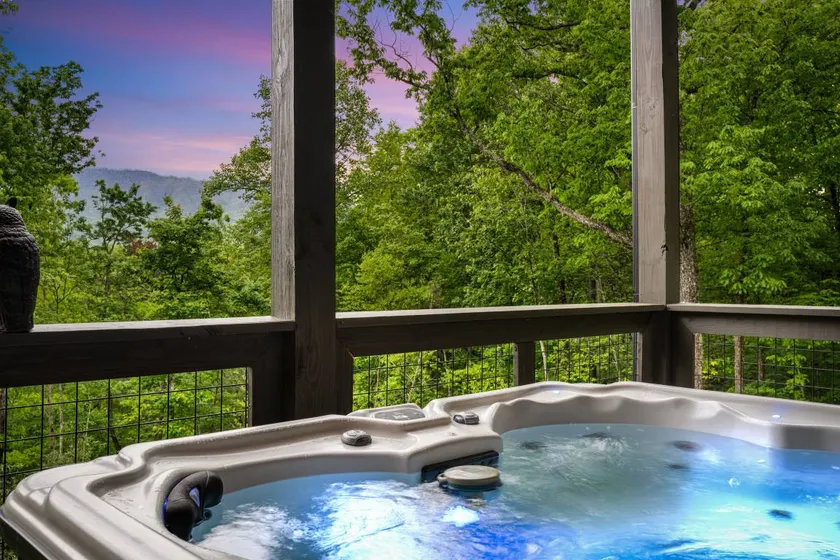 Private and Quiet Mountain Cabin with Views, Hot Tub and Upscale Finishes - Image 1