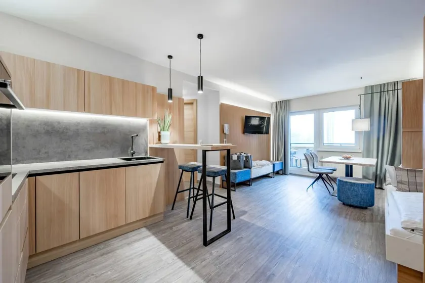 Family-friendly holiday apartment with pool, terrace & hot tub | Close to the ski | Dogs allowed - Image 1