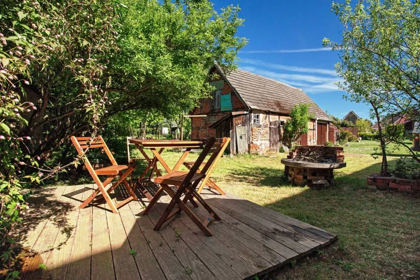 Appartement avec barbecue, jardin et terrasse | Vue jardin - Image 1