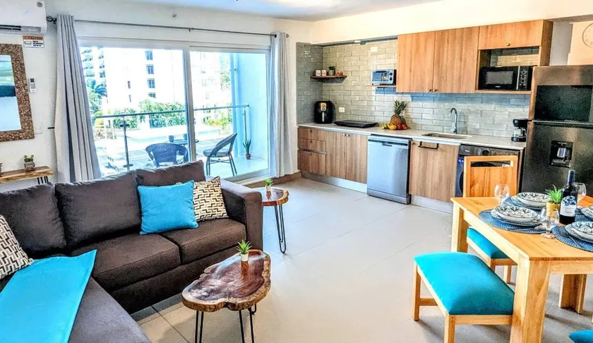 Flat with BBQ, pool & garden | Sea view - Image 1