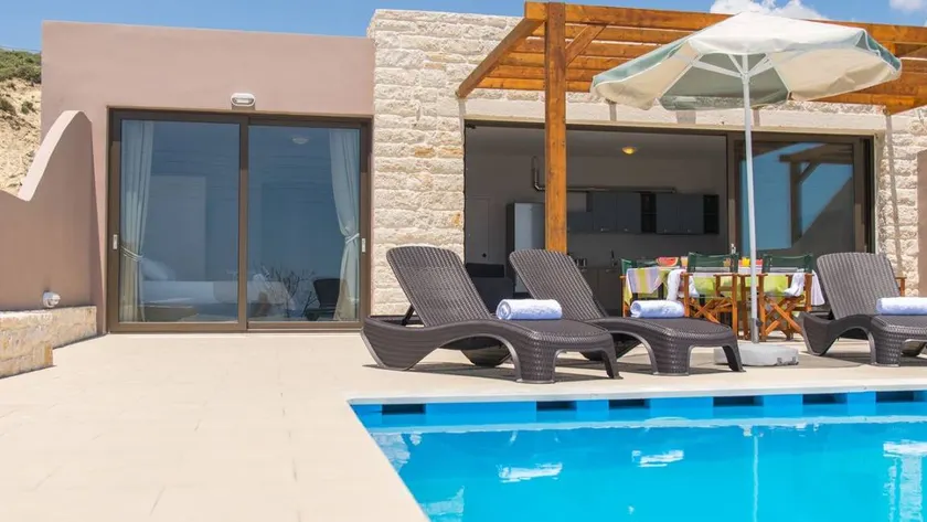 Spacieux appartement entièrement équipé avec jardin et piscine | Vue mer | Plage à proximité - Image 1