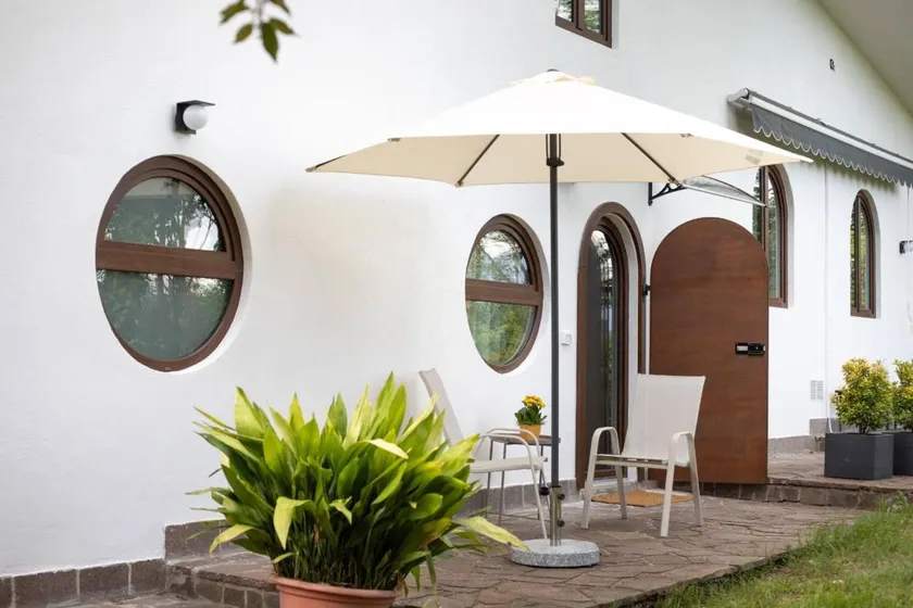 Chambre privée avec jardin et barbecue | Vue jardin - Image 1