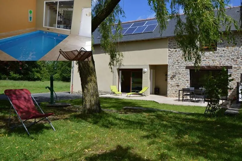Schöne Ferienunterkunft mit Terrasse, Pool und Garten - Image 1