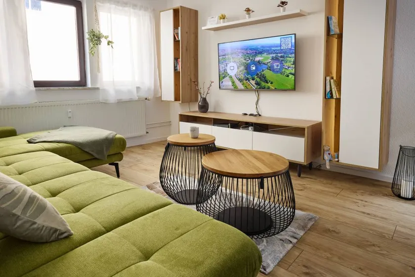 Große Ferienwohnung Heppenheim Altstadt Bis 6 Gäste Familienfreundlich Babybett Hochstuhl WLAN - Image 1