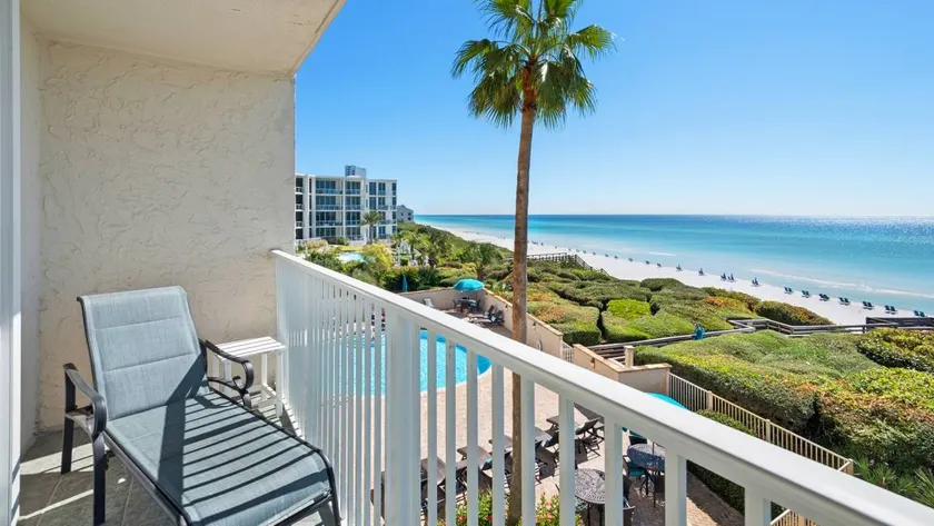 Appartement de vacances adapté aux familles avec barbecue, piscine chauffée et internet haut débit | Vue plage - Image 1