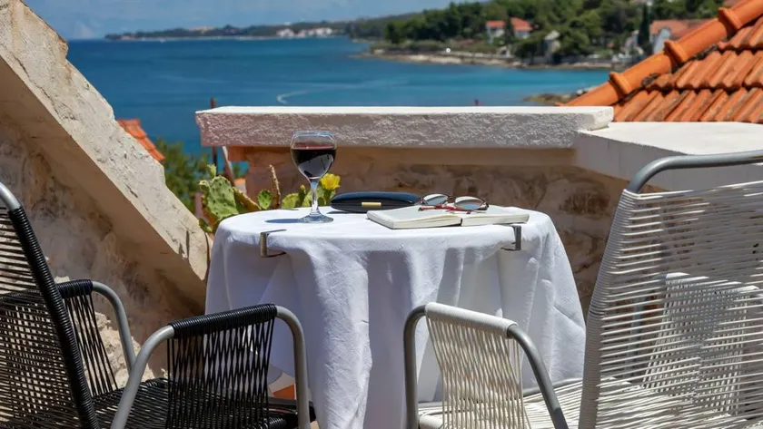 House with barbeque, pool & terrace | Sea view - Image 1