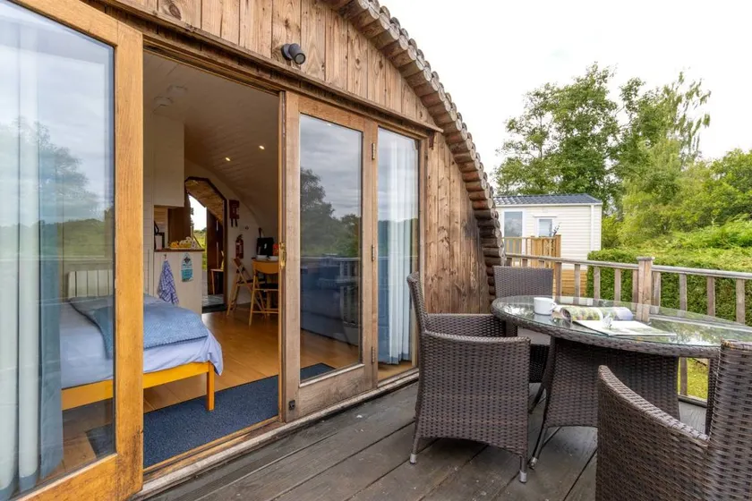 Beautiful Pod by the Irfon River for a Unique Glamping Getaway near Builth Wells, Wales - Image 1