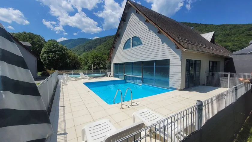 Ferienwohnung mit Terrasse, Sauna und beheiztem Pool | Gartenblick - Image 1