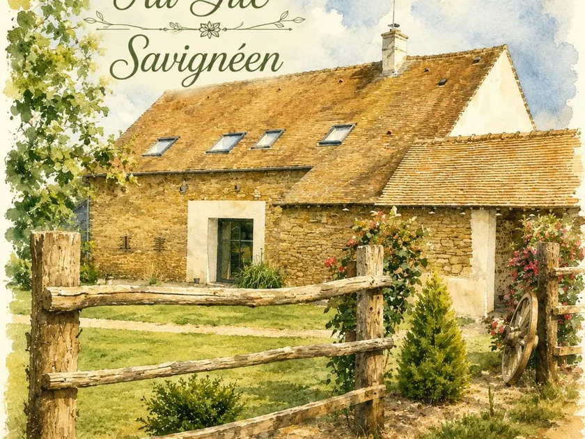 Cottage with barbecue & garden - Image 1