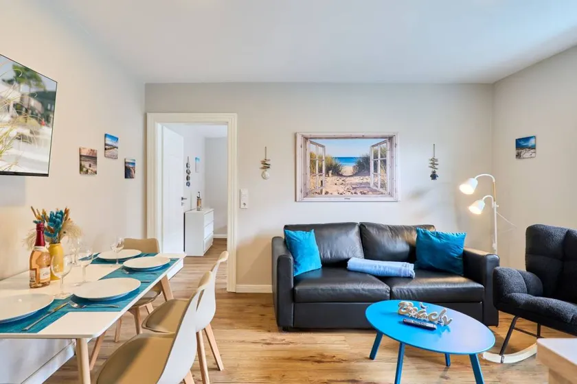Modernes Appartement am Sandstrand von Grömitz mit Balkon und Komfortausstattung - Image 1