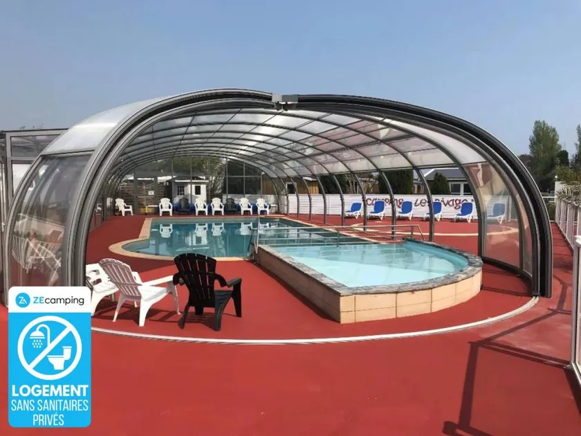 Familienorientiertes Zelt mit Terrasse und beheiztem Pool | Haustierfreundlich - Image 1