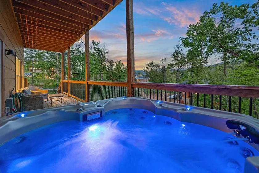 Maison de vacances avec internet haut débit, jardin et jacuzzi | Vue montagne - Image 1
