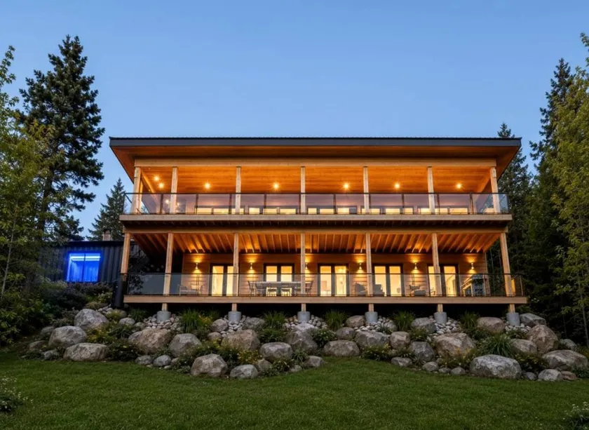 Epic Oceanfront Log Home with Heated Pool, Sauna & Stargazing Dome Cape Breton Coastal Retreat, Nova Scotia - Image 1