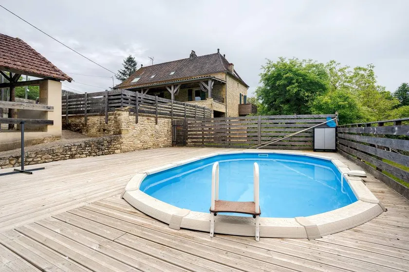 Voll ausgestattetes weiträumiges Ferienhaus mit Pool, Terrasse und Grill | Haustiere sind willkommen - Image 1