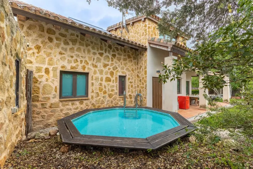 Ferienhaus mit Terrasse, privatem Pool und Garten | Bergblick - Image 1