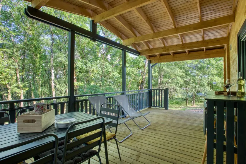 Chalet with pool, terrace & BBQ | Panoramic view - Image 1