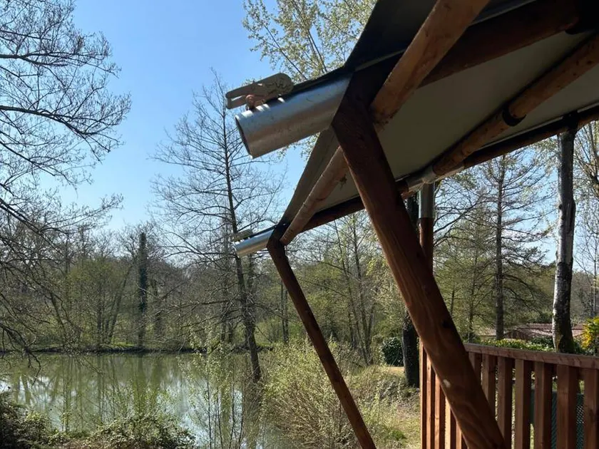 Tente avec piscine chauffée - Image 1