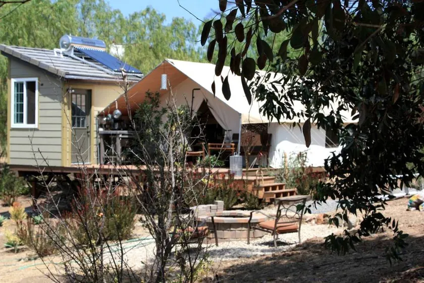 African-Inspired Safari Tent near San Diego for a Glamping Weekend in Vista, California - Image 1