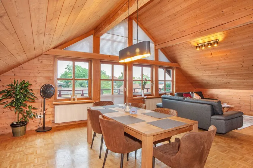Appartement de vacances avec barbecue, internet haut débit et jardin | Vue jardin - Image 1