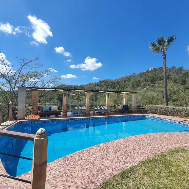 House with pool, terrace & jacuzzi | Mountain view | Good for workation | Dogs allowed - Image 1