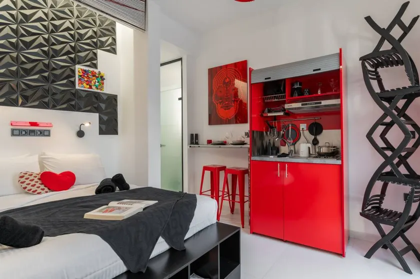 Appartement de vacances avec terrasse et jardin | Vue ville - Image 1