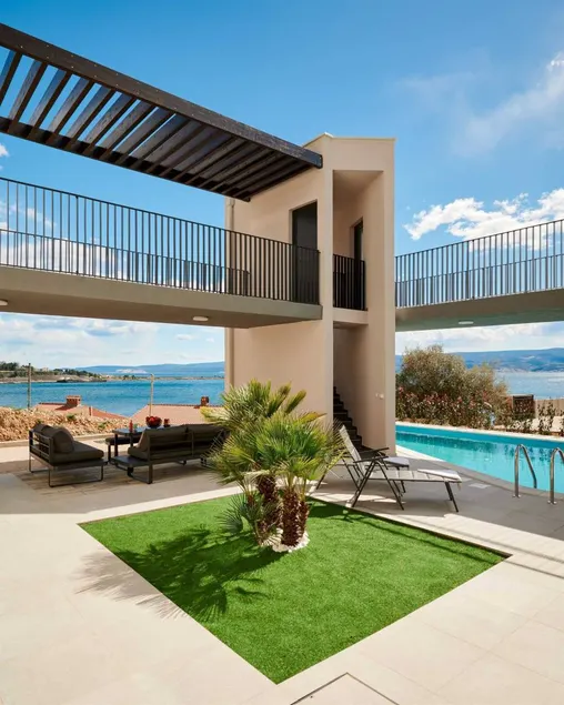 Ruhige 6-SZ-Villa für 12 Personen mit Pool, nahe dem Strand - Image 1