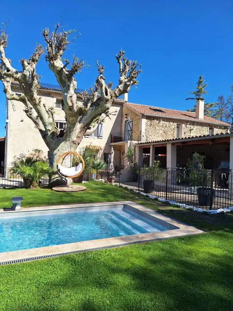 Ferienhaus mit Terrasse, Grill und Pool | Gartenblick - Image 1