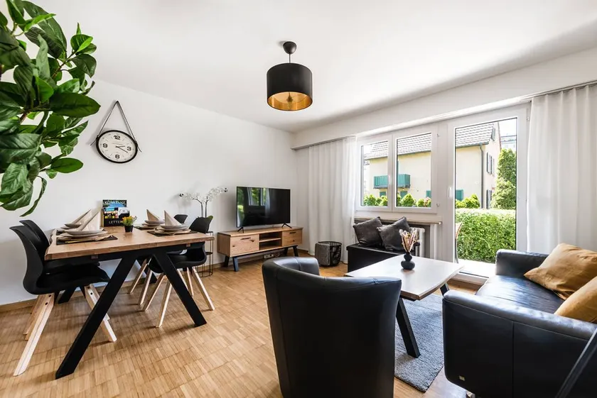 Familienorientierte charmante Wohnung mit Garten | Gartenblick - Image 1
