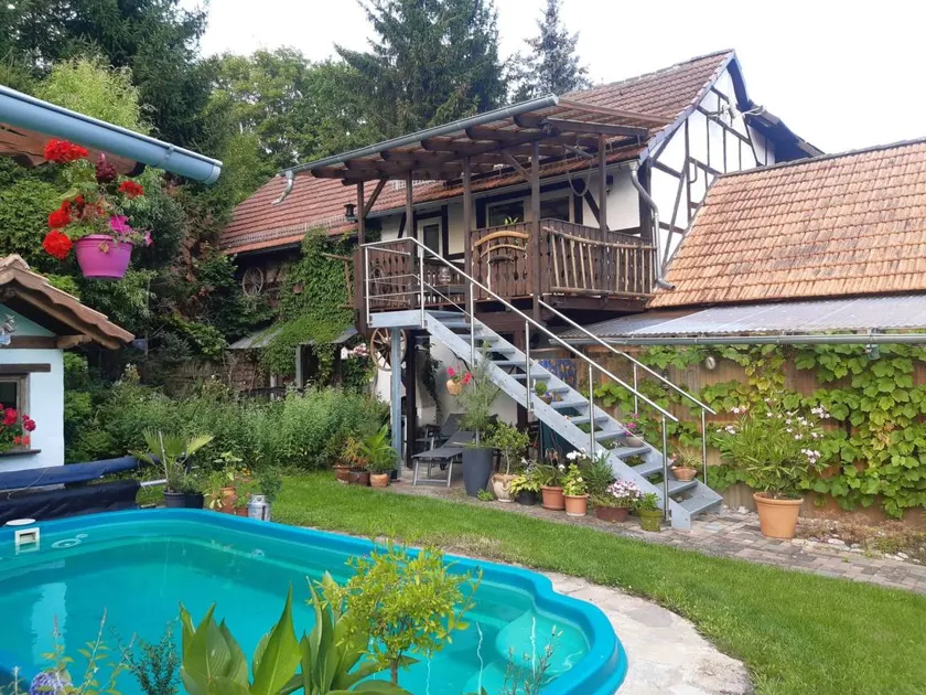 Apartment mit Grill, Garten und Pool | Naturblick - Image 1
