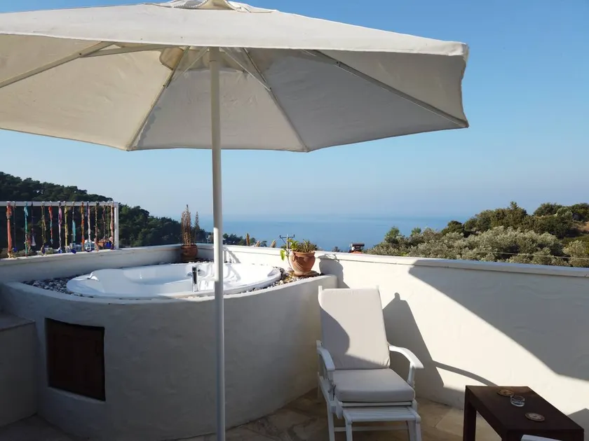 Fully equipped spacious private room with terrace, hot tub & pool | Nature view | Dogs allowed - Image 1