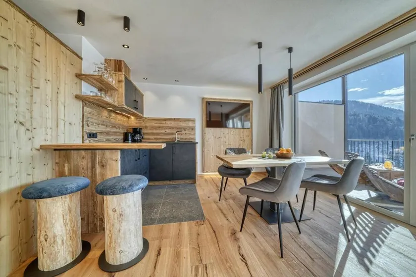 Appartamento con sauna, barbecue e giardino | Vista sulla montagna - Image 1