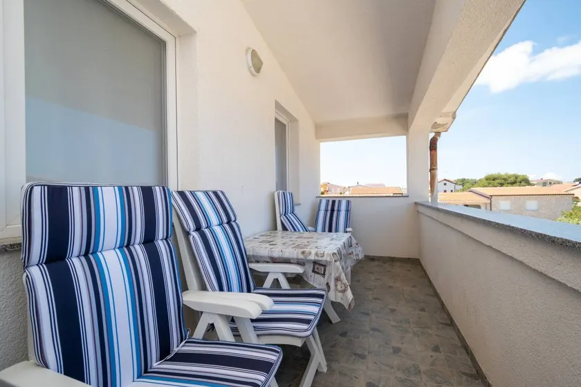 One bedroom apartment with terrace and sea view Vir (A-21081-b) - Image 1
