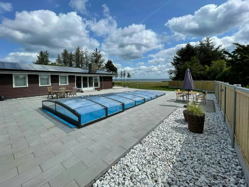 Holiday home with pool and fjord views on Lundø - Image 1