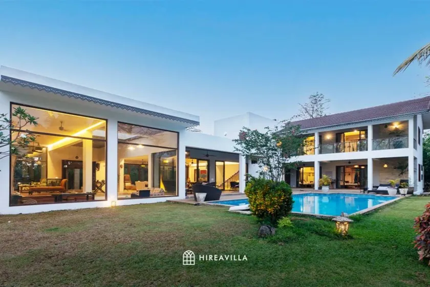 Apartment with garden & pool - Image 1