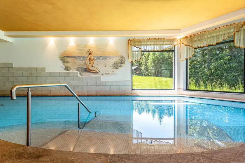 Splendido appartamento totalmente attrezzato con sauna, giardino e piscina riscaldata | Vista sul giardino | Vicino alle piste da sci | Sono ammessi animali domestici - Image 1