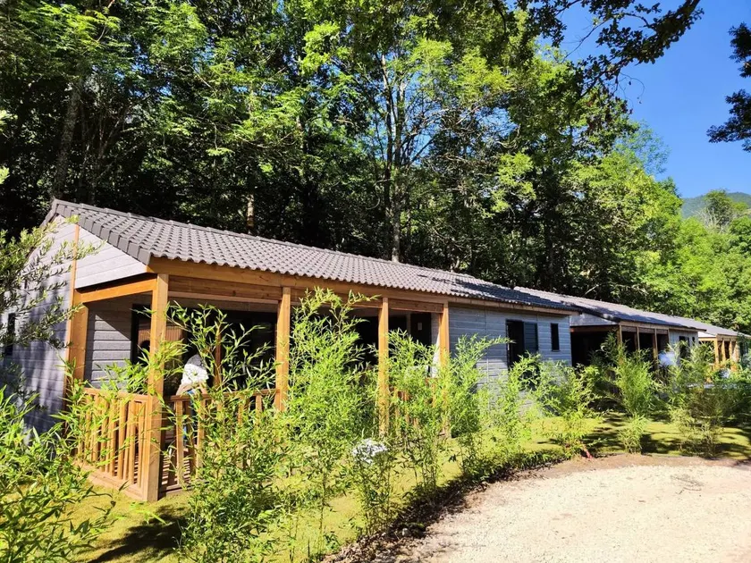 Flower Camping La Marmotte - Chalet Premium 56m² - 3 bedrooms Covered terrace Reversible air conditioning TV 6 people - Image 1