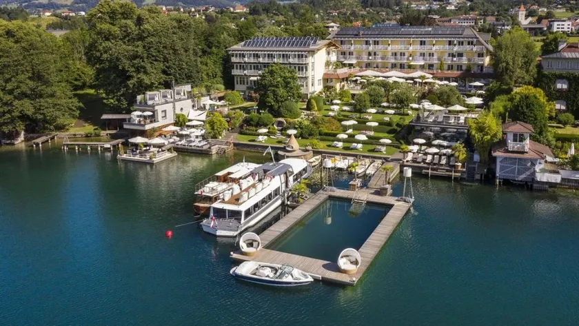 Apartamento con piscina, sauna y terraza | Vistas al lago - Image 1