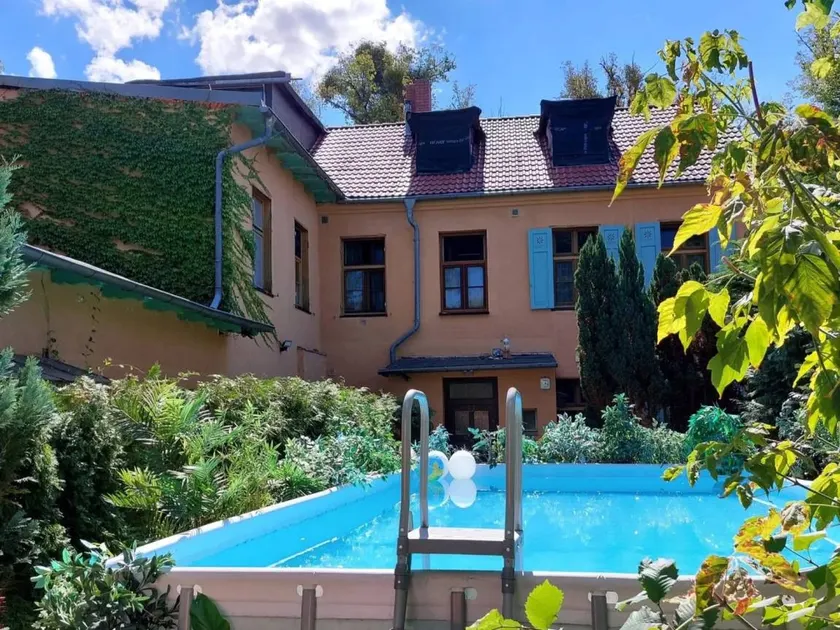 Appartamento con piscina, giardino e barbecue | Vista sul giardino - Image 1