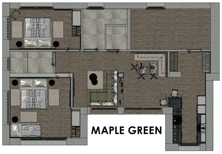 Appartamento con 2 camere da letto per 4 persone - Image 1